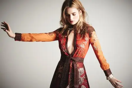 Lily James by Mary Rozzi for The Hollywood Reporter February 2015