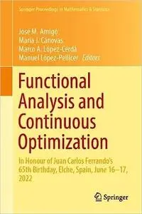 Functional Analysis and Continuous Optimization