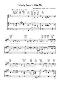 Nobody Does It Like Me - Dorothy Fields, Frank Sinatra, Louis Armstrong (Piano-Vocal-Guitar (Piano Accompaniment))