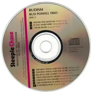 Bud Powell Trio - Budism: Previously Unissued Recordings, Stockholm 1962 (1992) {3CD Set SteepleChase SCCD-30007/9}