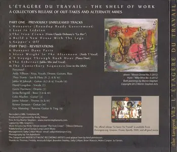 The Tangent - L'Étagère Du Travail (The Shelf Of Work) (2013) {Collector's Edition}