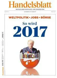 Handelsblatt - 6-8 Januar 2017