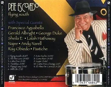 Pete Escovedo - Flying South (1996) {Concord}