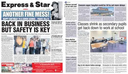 Express and Star Sandwell Edition – June 16, 2020
