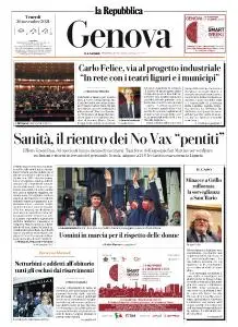 la Repubblica Genova - 26 Novembre 2021