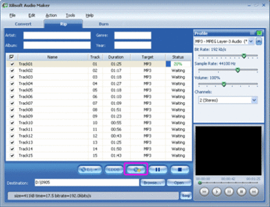 Xilisoft Audio Maker 3.0.49.0402