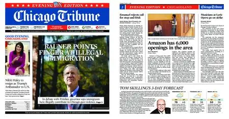 Chicago Tribune Evening Edition – October 09, 2018