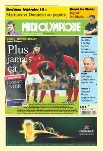 Midi Olympique Vert - 25 Novembre 2016