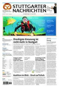 Stuttgarter Nachrichten Blick vom Fernsehturm - 13. Januar 2018