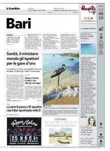 la Repubblica Bari - 14 Agosto 2018