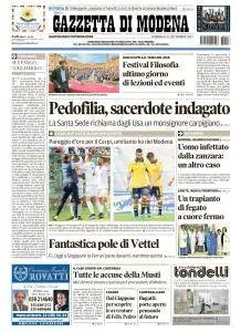 Gazzetta di Modena - 17 Settembre 2017
