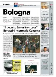 la Repubblica Bologna - 8 Gennaio 2019