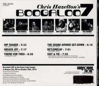 Chris Hazelton's Boogaloo 7 - Soul Jazz Fridays (2016) {Sunflower Soul Records SS-3001 rec 2015}