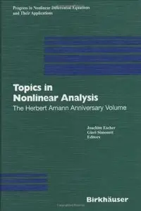 Topics in Nonlinear Analysis by Joachim Escher