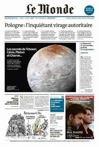 Le Monde du 23 Décembre 2015