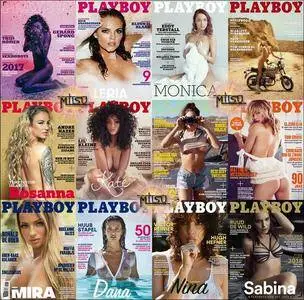 Playboy Netherlands - Full Year 2017 Issues Collection