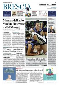 Corriere della Sera Brescia - 16 Settembre 2025