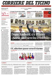 Corriere del Ticino - 13 Marzo 2025