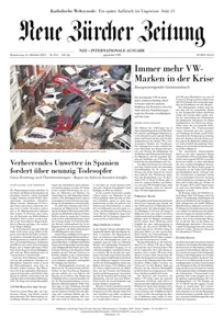 Neue Zürcher Zeitung International - 31 Oktober 2024