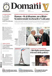 Domani - 8 Ottobre 2025