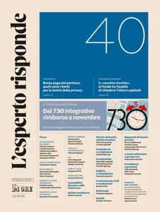 Il Sole 24 Ore L'Esperto Risponde - 13 Ottobre 2025