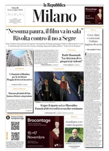 la Repubblica Milano - 14 Novembre 2024