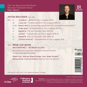 Peter Dijkstra, Münchner Rundfunkorchester, Chor des Bayerischen Rundfunks - Anton Bruckner: Messe e-Moll & Motetten (2024)