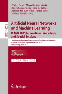 Artificial Neural Networks and Machine Learning