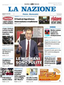 La Nazione Pistoia Montecatini - 22 Luglio 2025