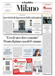 la Repubblica Milano - 25 Ottobre 2024