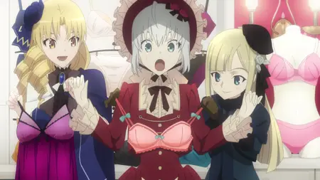 Lord El Melloi II Case Files Rail Zeppelin Grace Note (2019 S01E06 A Girl a Department Store and a Gift ASC