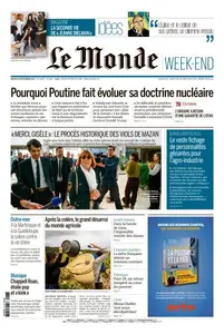 Le Monde du Samedi 28 Septembre 2024