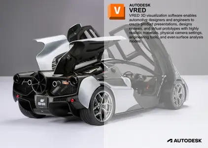 Autodesk VRED Pro 2025.1.1 with Assets