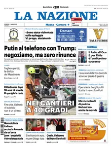 La Nazione Massa Carrara - 4 Luglio 2025