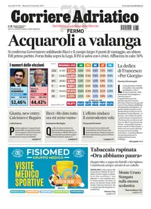 Corriere Adriatico Fermo - 30 Settembre 2025