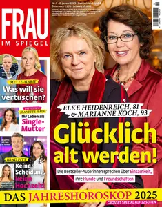 Frau im Spiegel - 2 Januar 2025