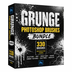 330 Grunge Photoshop Brushes