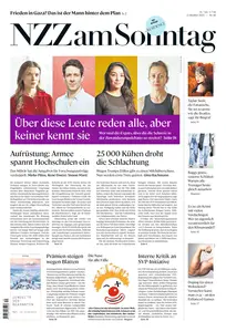 NZZ am Sonntag - 05 Oktober 2025