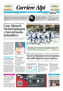 Corriere delle Alpi - 29 Gennaio 2025