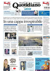 Quotidiano di Puglia Lecce - 26 Ottobre 2024