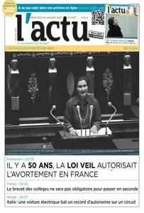 L'Actu - 22 Janvier 2025