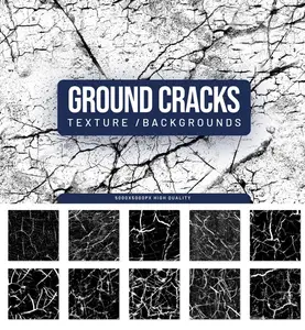 EE - Ground Cracks Texture Backgrounds LQH69L5