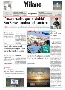 la Repubblica Milano - 21 Settembre 2025