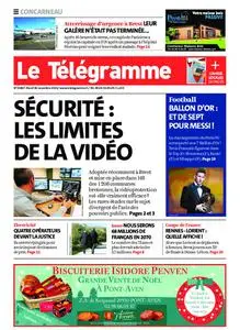 Le Télégramme Concarneau – 30 novembre 2021