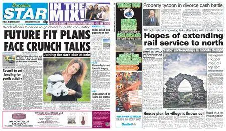 Shropshire Star Shrewsbury Edition – October 13, 2017