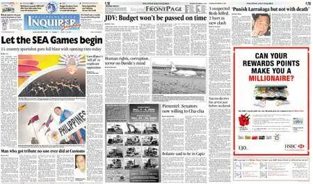 Philippine Daily Inquirer – November 27, 2005
