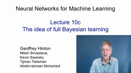 Coursera - Neural Networks for Machine Learning (University of Toronto)