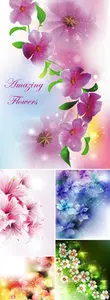 Amazing Flowers Vector 2