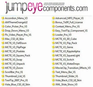 JE Flash Components [Updated Aug.08]
