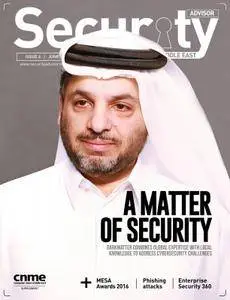Security Advisor Middle East - June 2016
